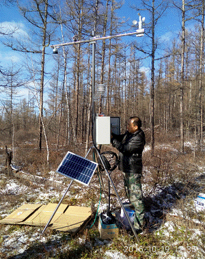 两套超声波雪厚测量系统在黑龙江省完成安装 两套超声波雪厚测量系统在黑龙江省完成安装